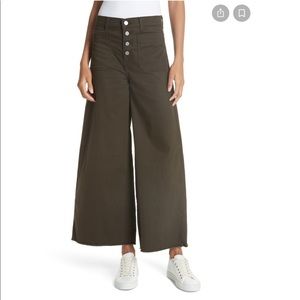 Elizabeth and James Carmine High Waist Crop Jeans